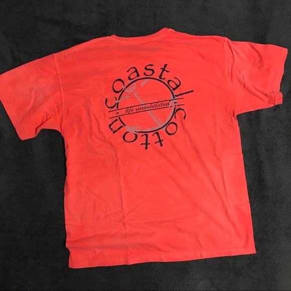 Bright Pink Coastal Cotton Tee - Picture 2 of 4